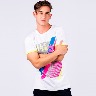 Camiseta estampada para hombre Youth Night