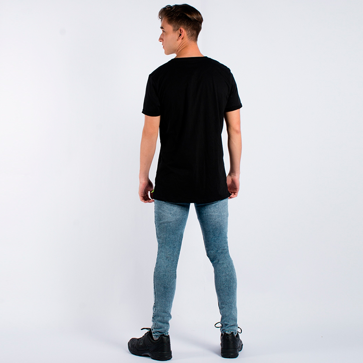 Camiseta estampada para hombre Black Relax