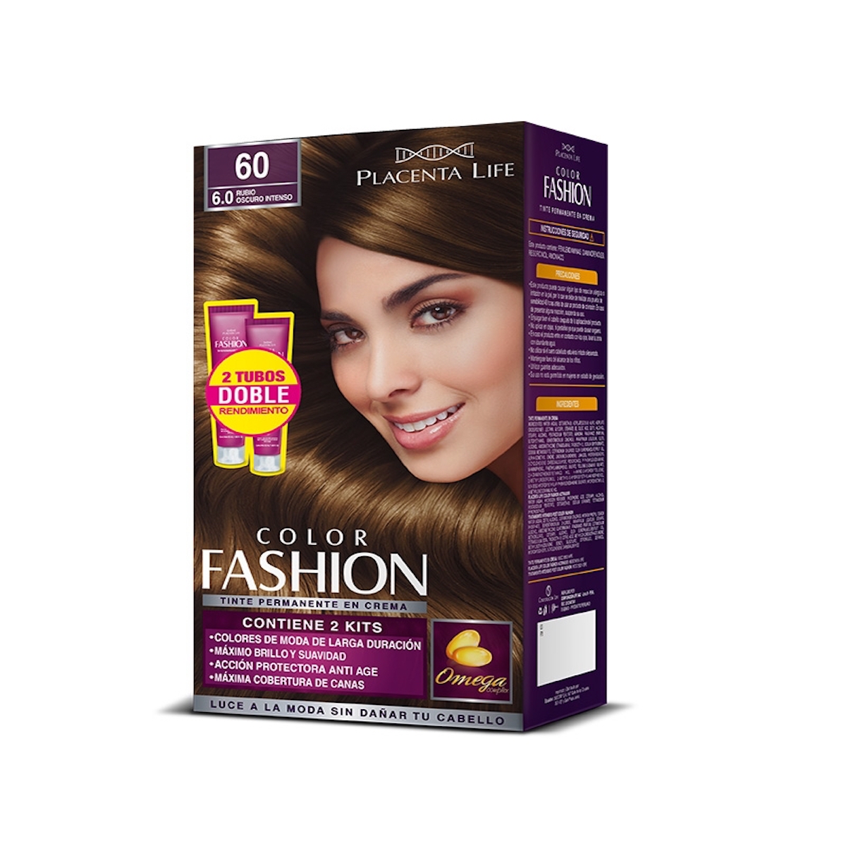 Tinte 6 0 Rubio Oscuro Intenso  Kit 2