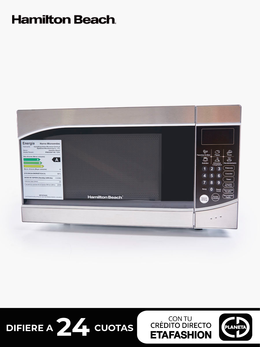 Microondas Hamilton Beach 900 W / 25 Lts
