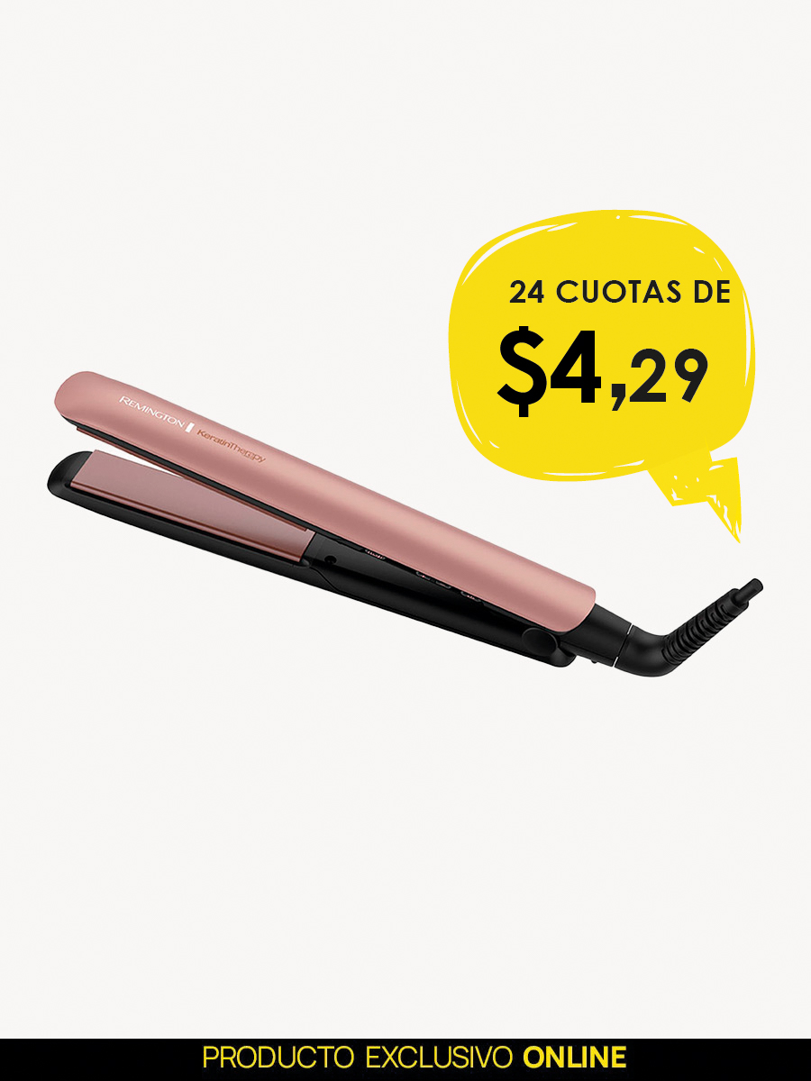 Plancha De Cabello Con Keratina - Remington