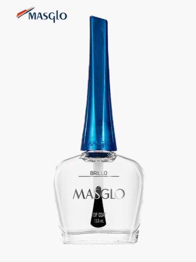 Masglo - Esmalte Brillo de Uñas Top Coat