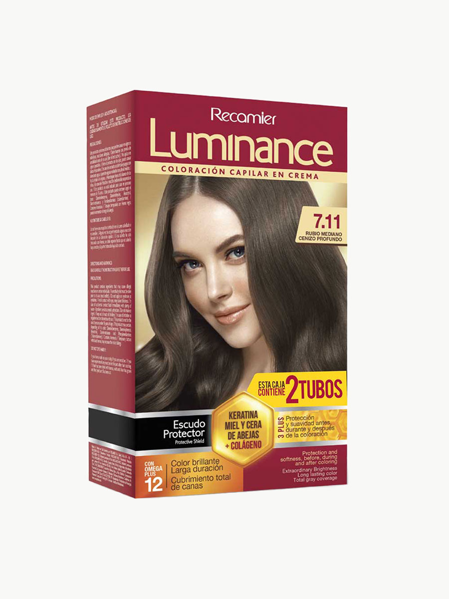 Luminance - Tinte Rubio Mediano Cenizo Profundo #7.11