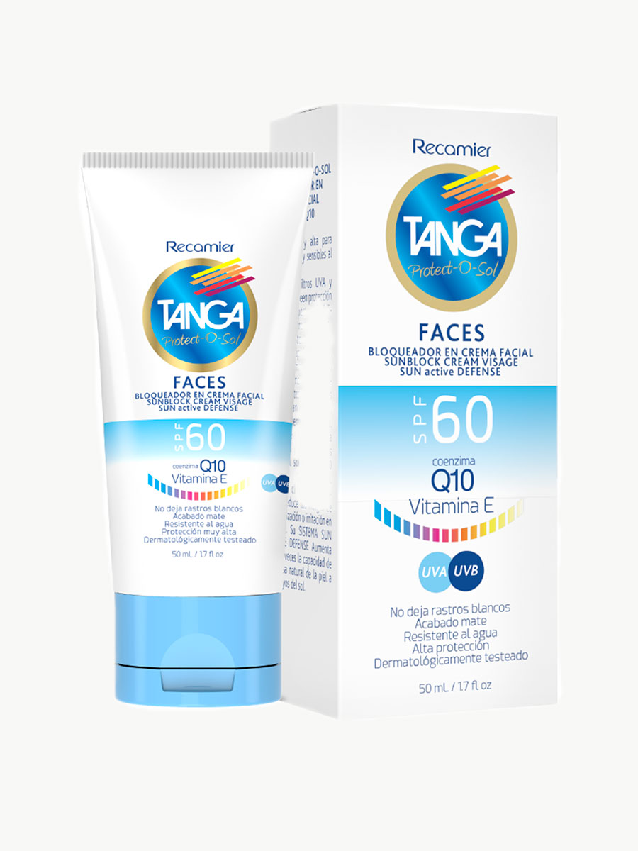 Bloqueador Facial en Crema Spf 60 - Tanga