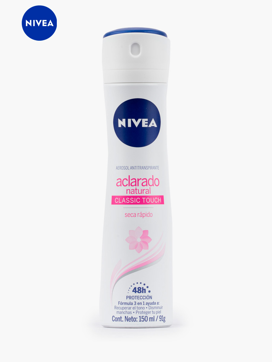 Desodorante Antitranspirante Aclarado Natural - Nivea