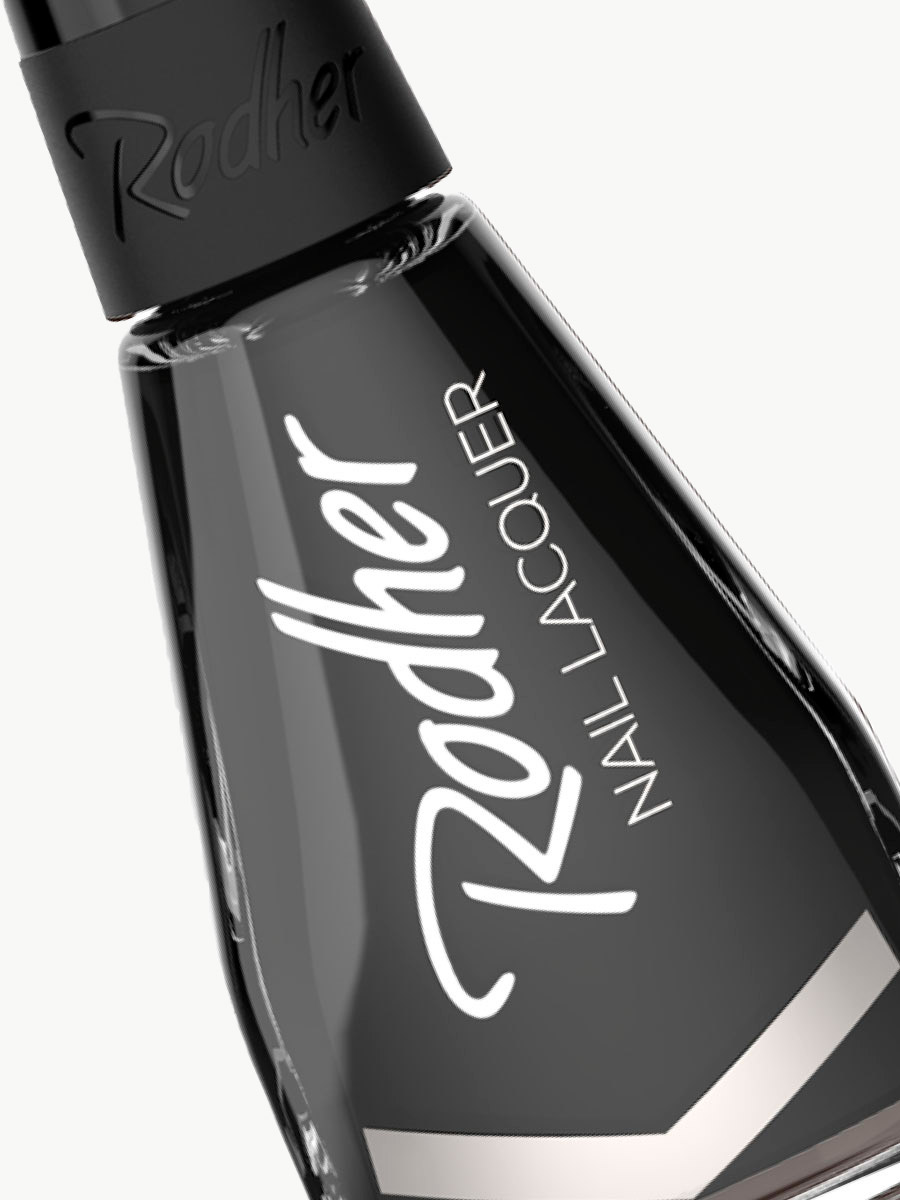 Rodher - Esmalte Brocha Negro