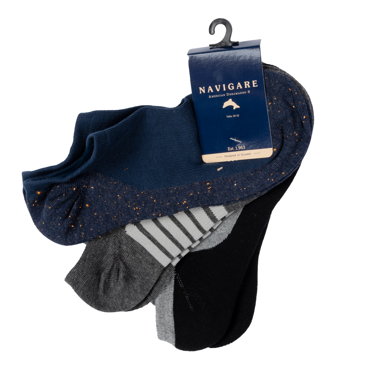 Medias Taloneras Pack-3