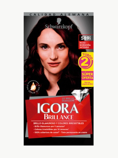 Igora Vital - Tinte Rojo Borgoña Intenso 589