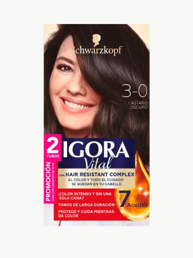 Igora <em class="search-results-highlight">Vital</em> - Tinte Castaño Oscuro 3.0