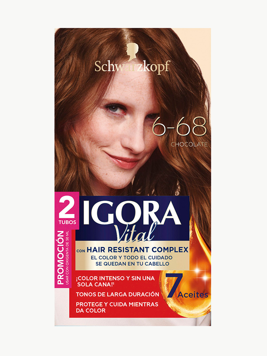 Igora Vital - Tinte Chocolate 6.68