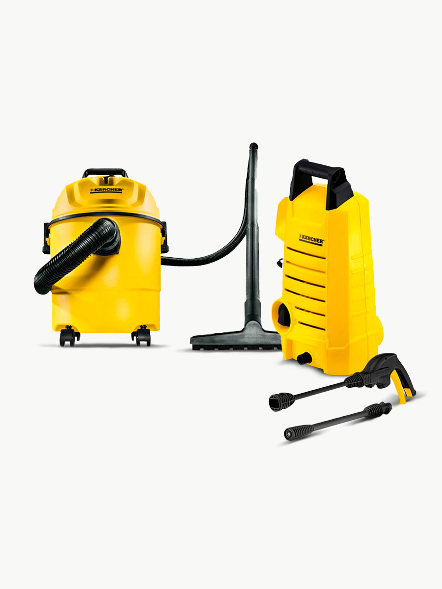 Combo Aspiradora + Hidrolavadora Karcher