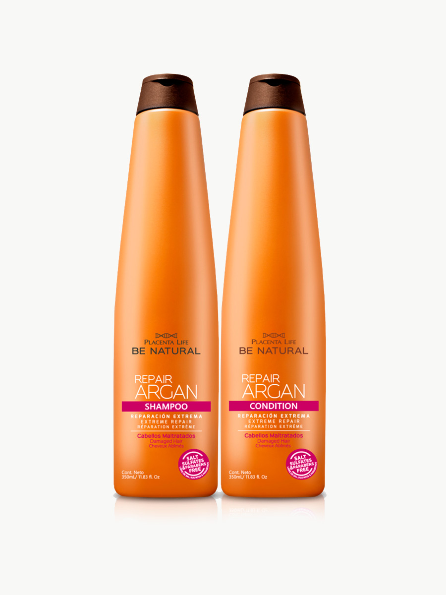 Pack Promocional Shampoo +Acondicionador Repair Argan - Be Natural