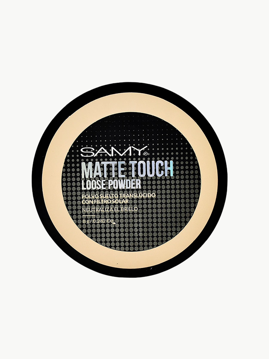 Samy - Polvo Suelto Translúcido Matte Touch