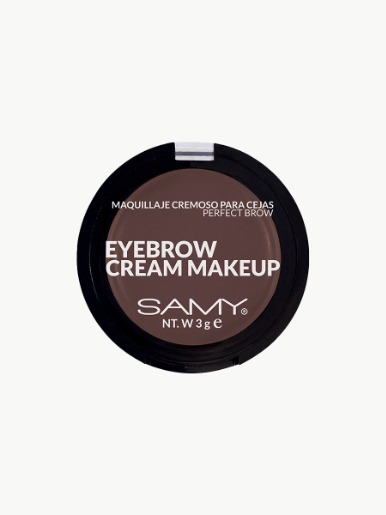 Samy - Maquillaje Cremoso para Cejas Café Oscuro 02