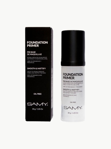 Samy - Pre Base de Maquillaje Foundation Primer