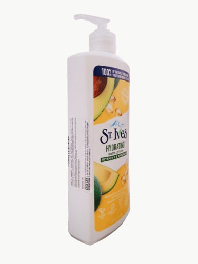 St. Ives - Crema corporal Daily Hydrating Vitamina E y Aguacate