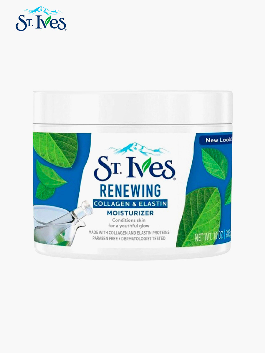 Crema Facial Humectante Colágeno Y Elastina Antiedad - Humectación - St. Ives