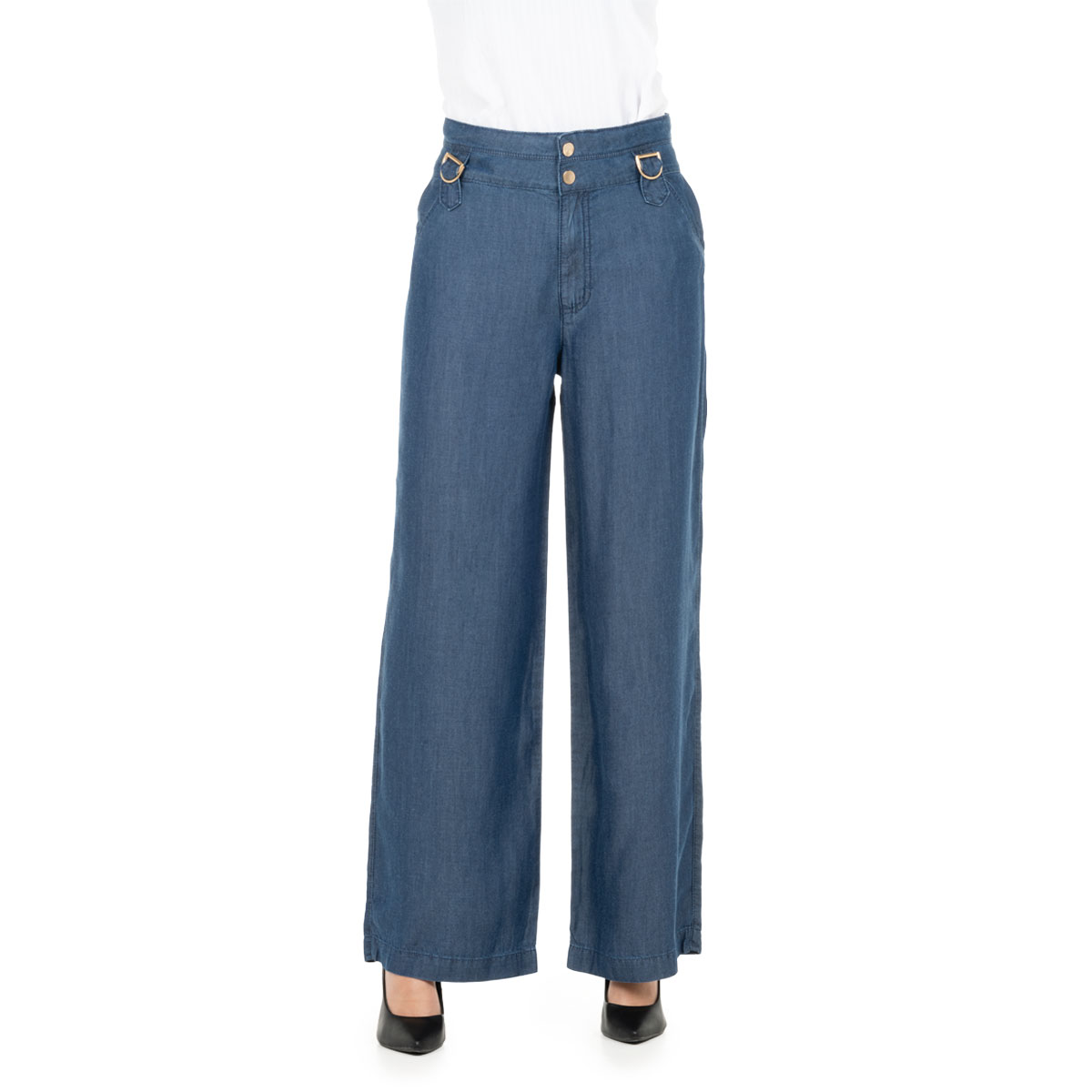 Pantalón Campana Tiro Alto