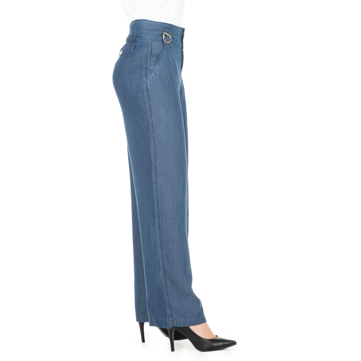 Pantalón Campana Tiro Alto