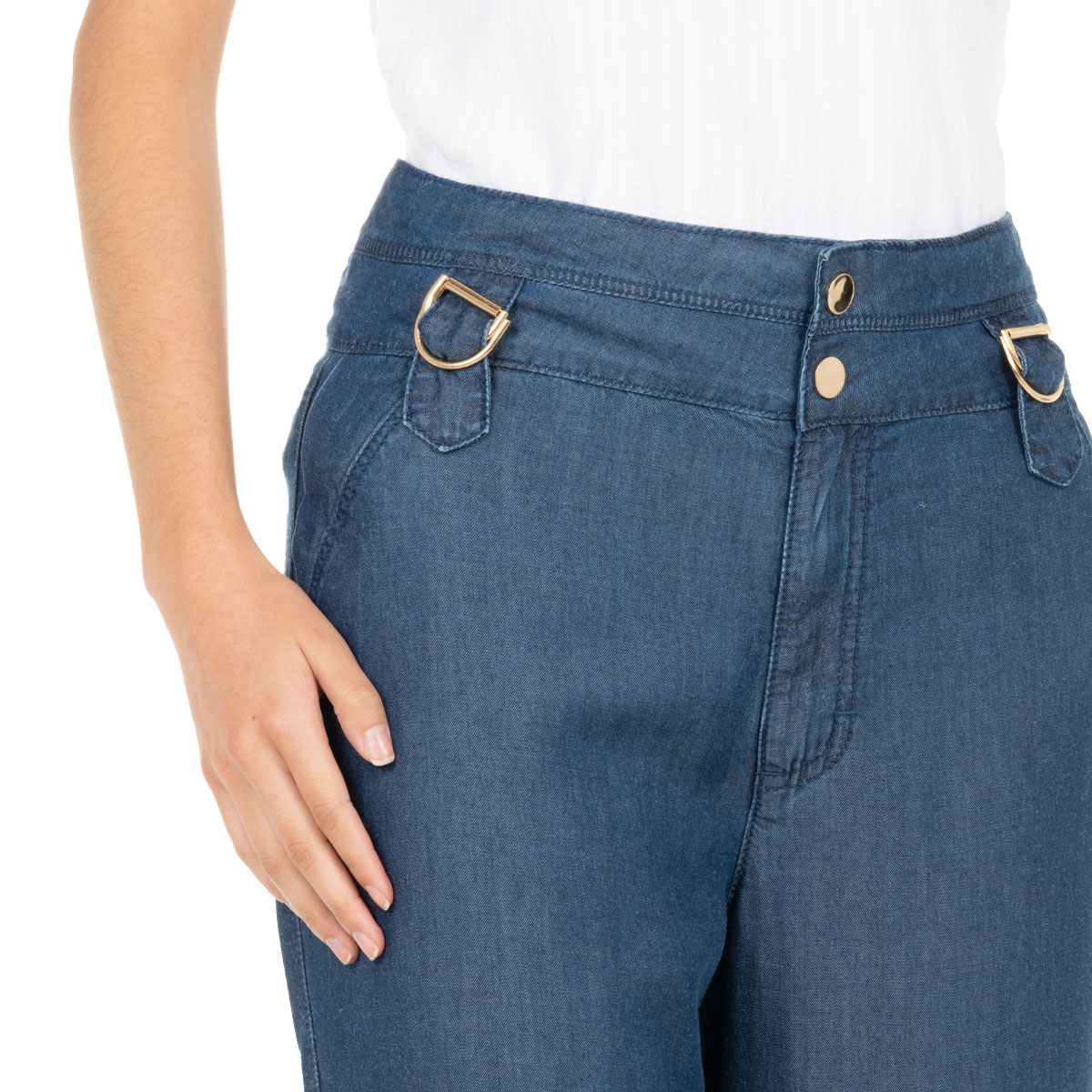 Pantalón Campana Tiro Alto