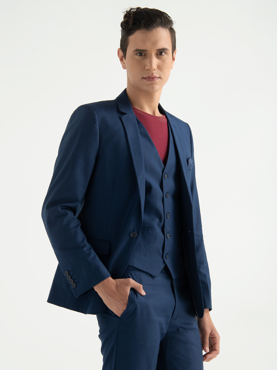 Terno Clásico Azul Marino