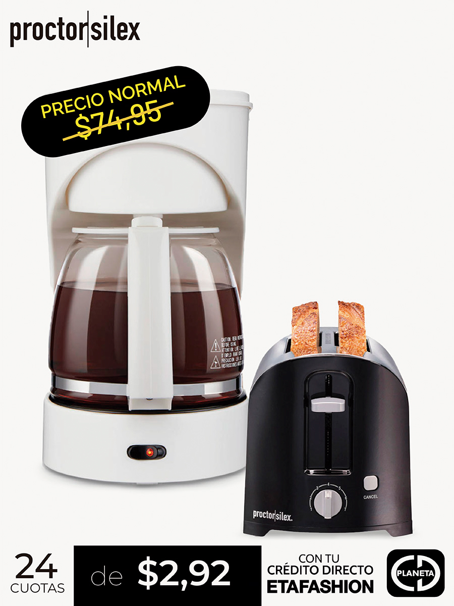 Cafetera + Tostadora