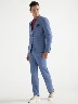 Terno Slim Fit Celeste