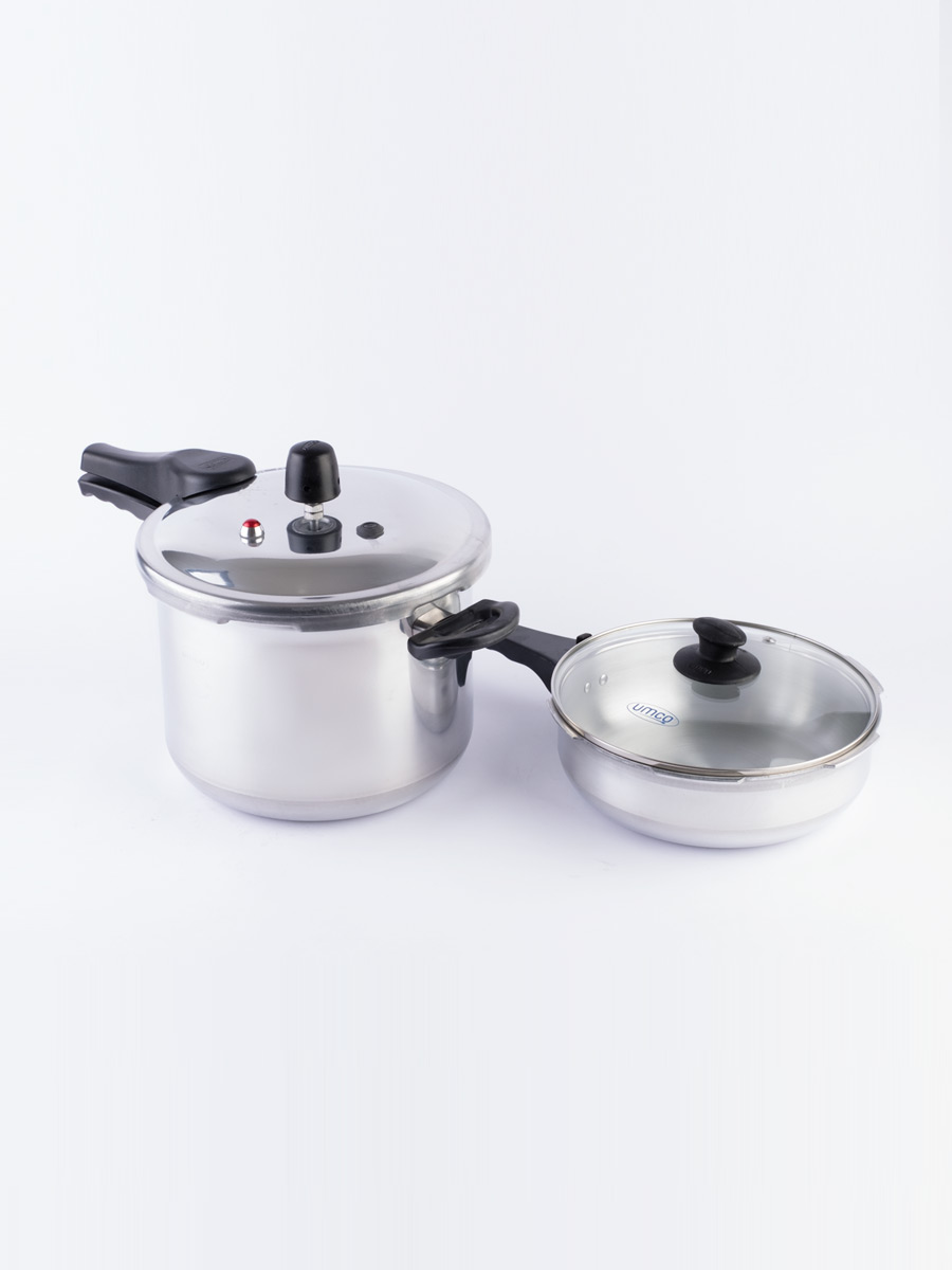 Set de Ollas UMCO de presión Inducción 6 y 2 Lts