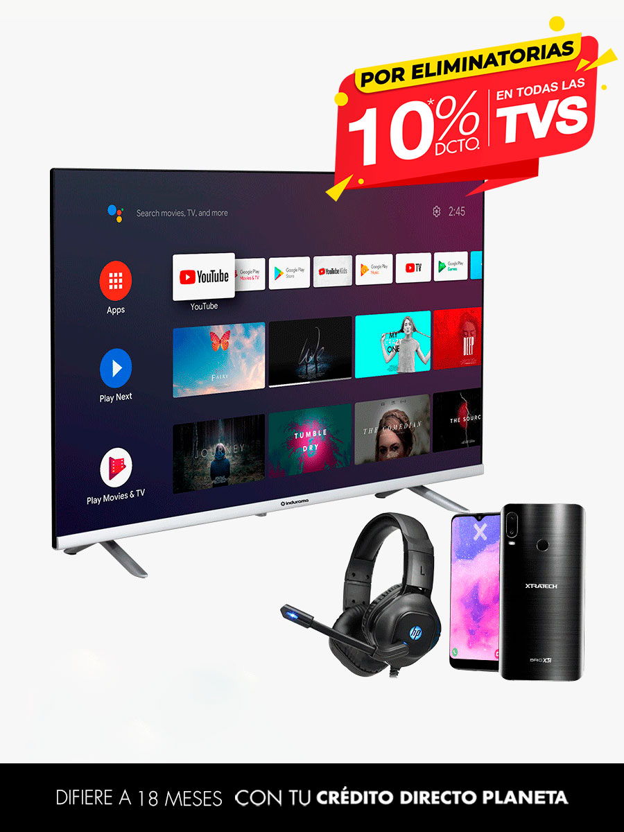 Tv Xtratech 32"+ Celular + Audífono