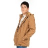 Chaqueta Parka Camel
