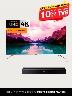 LED 4K Indurama 55" TISG 3A + Barra de Sonido