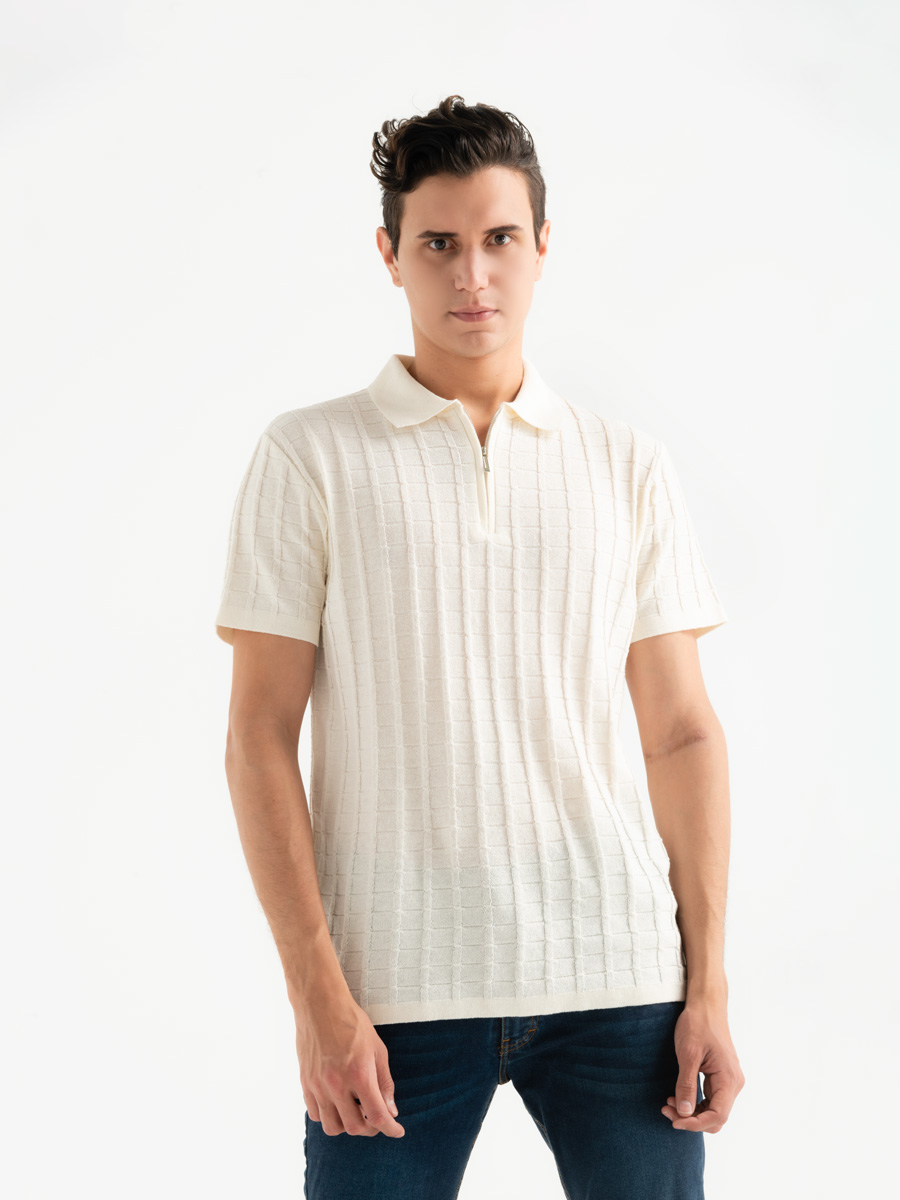 Camiseta Polo Textura