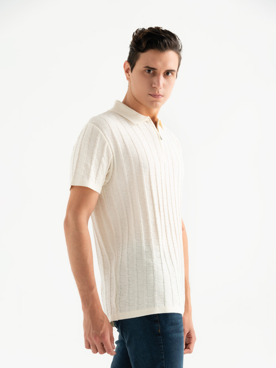 Camiseta Polo Textura