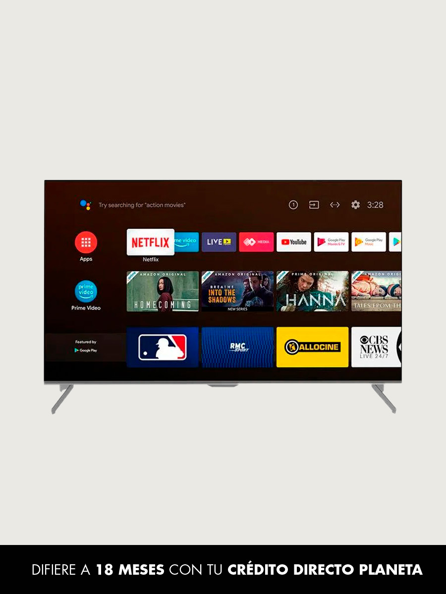 LED 4K Indurama 65" TISG 3A + Barra de Sonido + Soporte