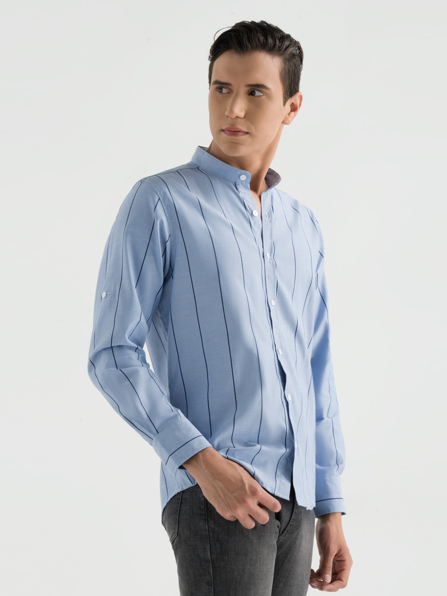 Camisa Cuello Mao
