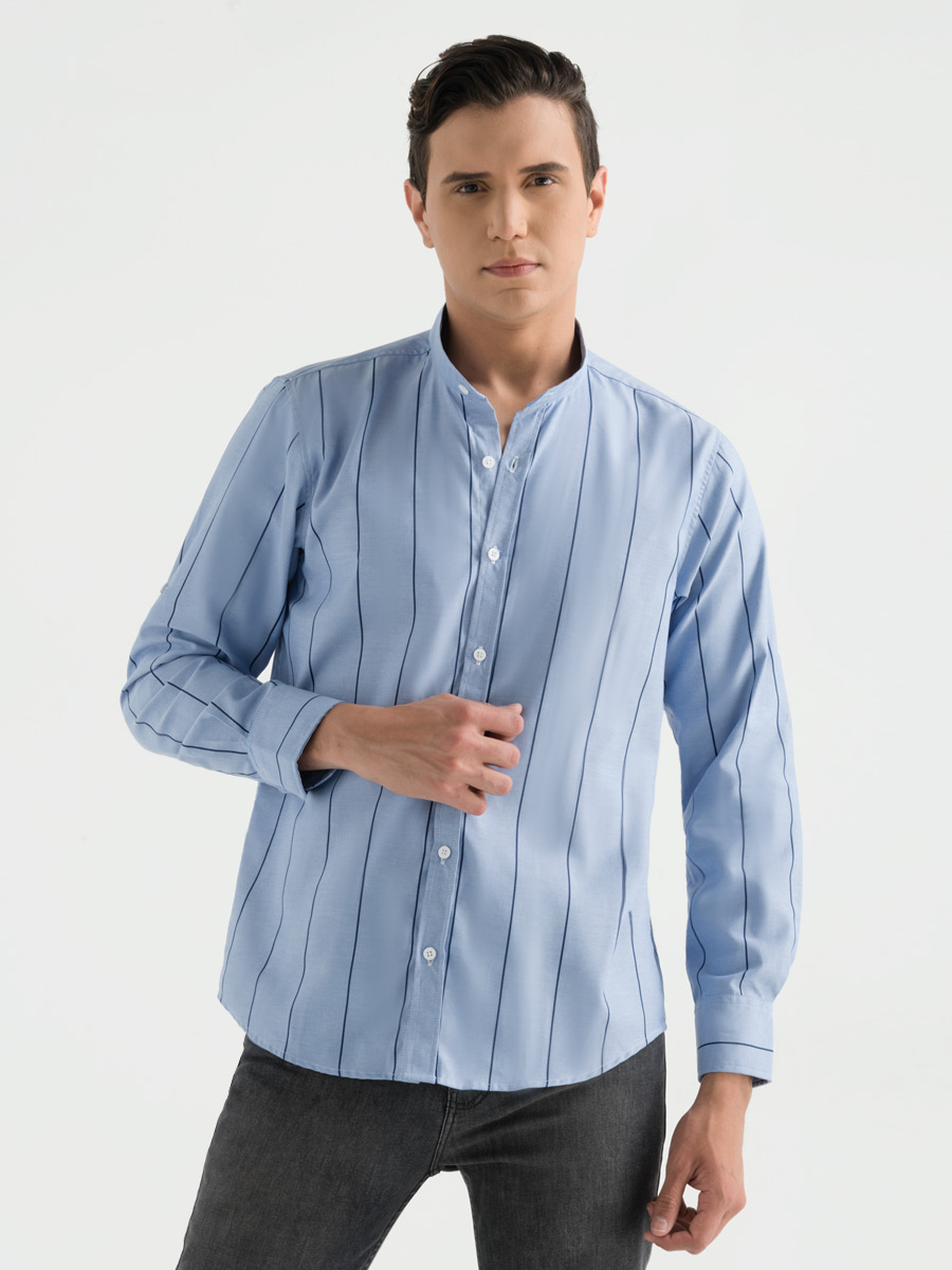 Camisa Cuello Mao