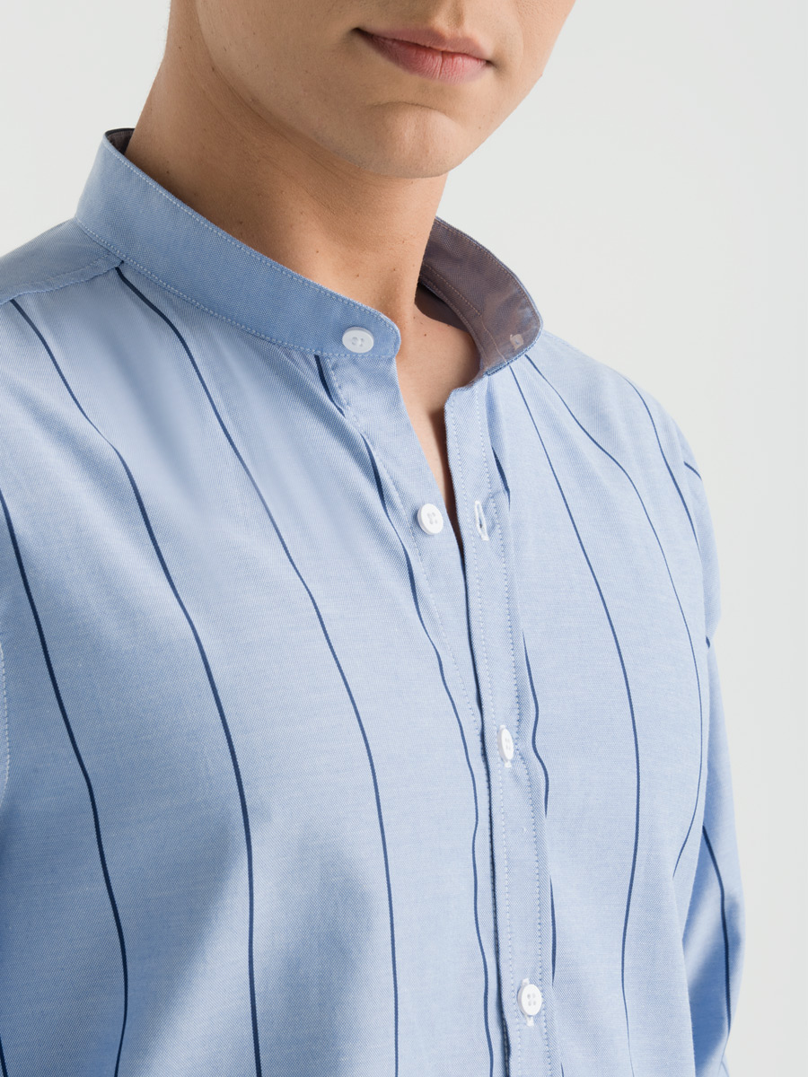 Camisa Cuello Mao