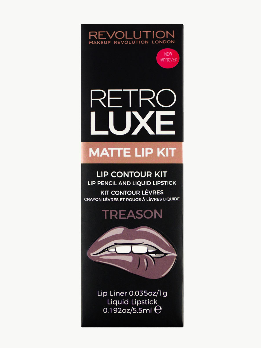 Kit de Labios Retro Lux Treason - Makeup Revolution