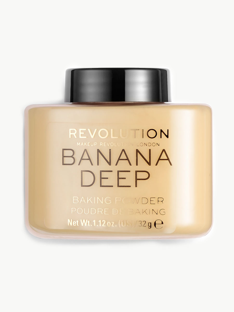 Polvo Suelto Loose Baking Powder Banana Deep - Makeup Revolution