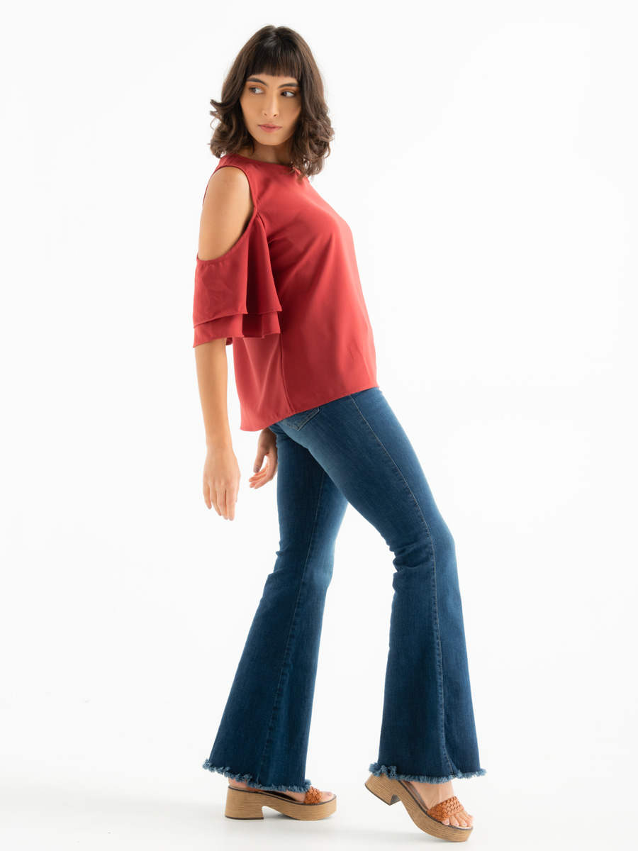 Blusa Hombro Descubierto
