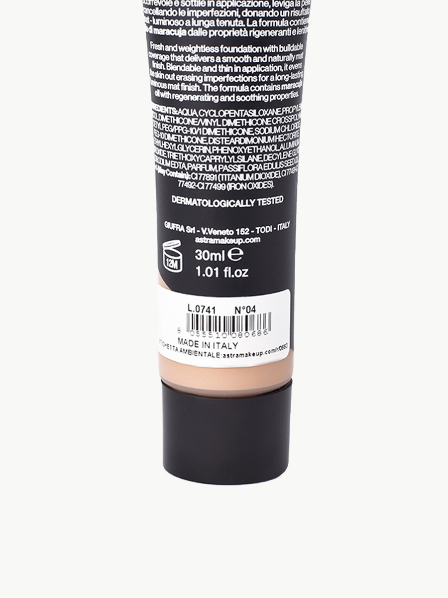 Astra - Base Líquida Soft Mat Vainilla 04