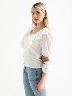 Blusa con vuelos