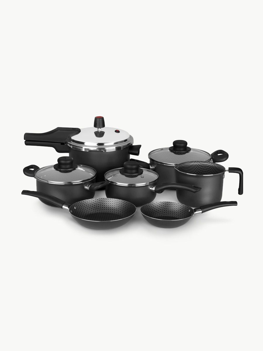 Set Ollas 7 Piezas + Olla De Presión - Gourmet