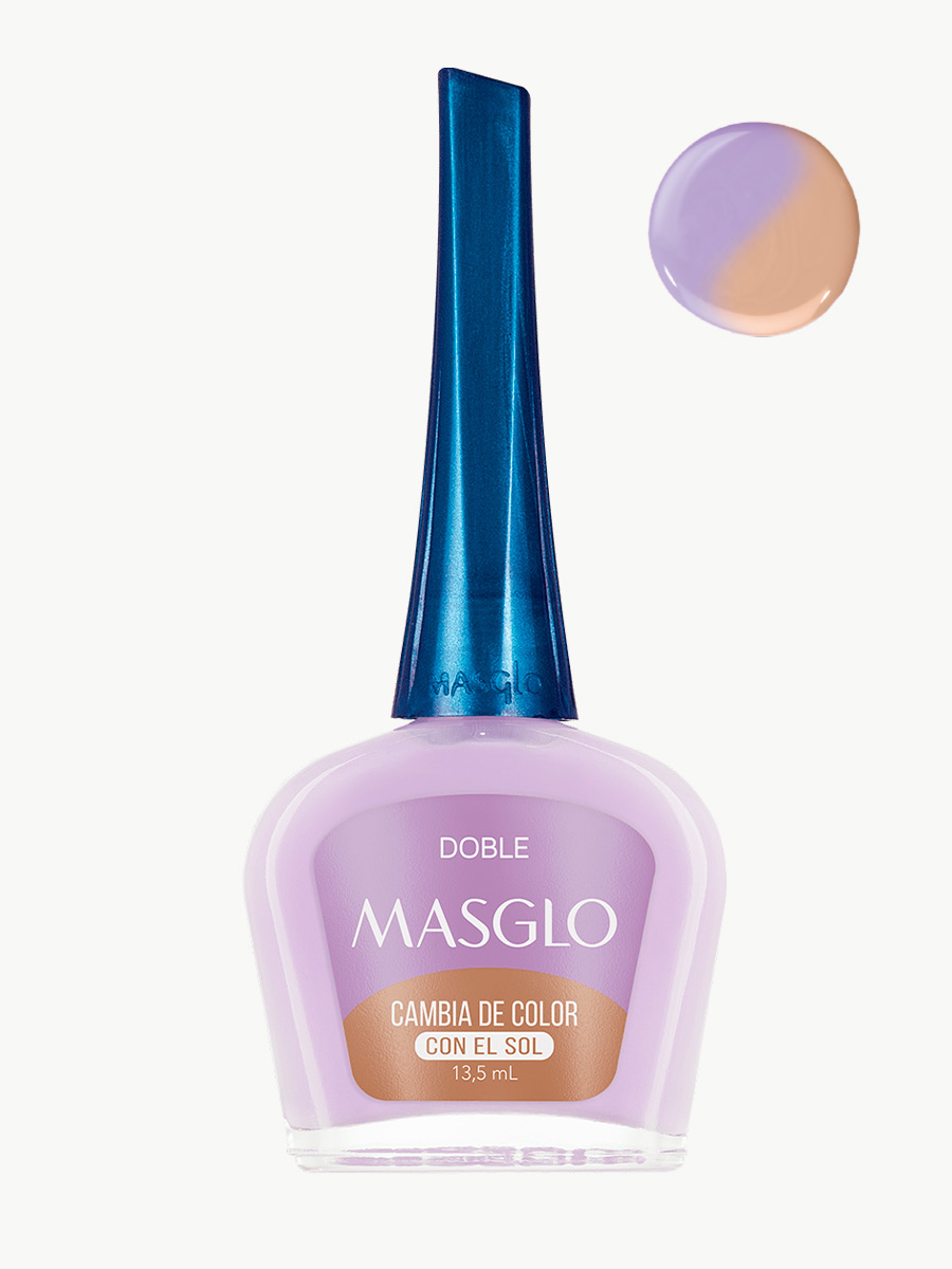Masglo - Kit Esmaltes Fotocromáticos Gama Rosado
