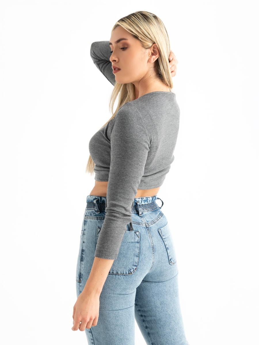 Buzo Crop Top