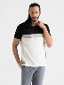 Camiseta con Textura Combinada