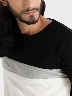 Camiseta con Textura Combinada