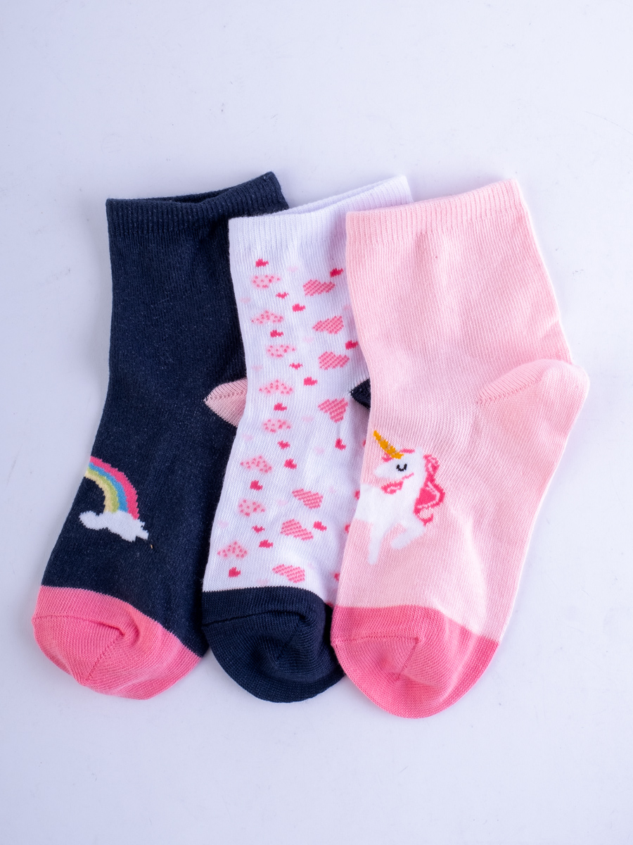 Set X3 Medias Unicornio