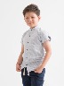 Camisa Infantil Cuello Mao