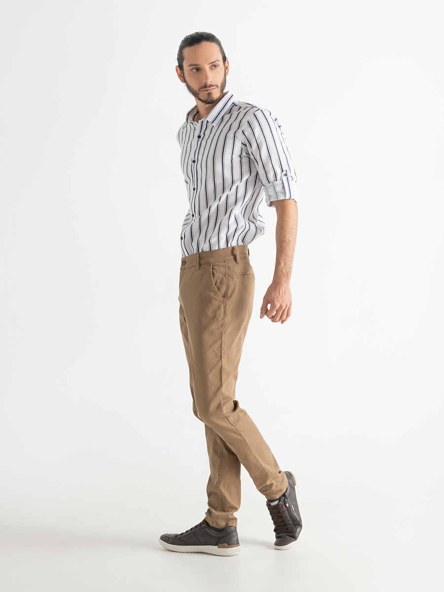 Pantalón con textura